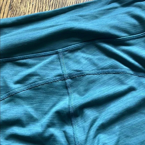 Teal Women's Athletic Shorts - Picture 4 of 5